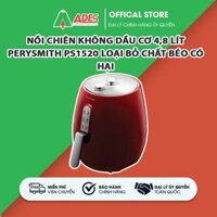 [HÀNG CHÍNH HÃNG] ✔️ Nồi chiên không dầu cơ 4,8 lít PerySmith PS1520 ✔️ Loại bỏ chất béo có hại ✔️ BẢO HÀNH 24 THÁNG