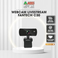 [HÀNG CHÍNH HÃNG] ✔️ Webcam Livestream Học Tập và Làm Việc Online Chuyên Nghiệp FANTECH C30 ✔️ Camera 4MP ✔️ BH 12 THÁNG