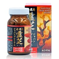 [HÀNG CHÍNH HÃNG AISHODO] Nấm Linh Chi Sừng Hươu Nhật Bản 240 Viên