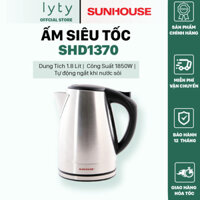 Hàng Chính Hãng  Ấm Siêu Tốc Inox Sunhouse SHD1370 1.8 Lít - Bảo Hành 12 Tháng Toàn Quốc