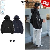 [HÀNG CHÍNH HÃNG] Áo Hoodie C/rh/rr.ttt, Form Loose Fit Unisex Nam Nữ, Chất Nỉ Bông (Hàng Lỗi Nhẹ)