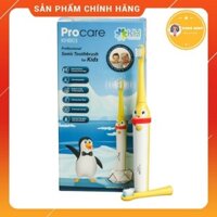 [Hàng chính hãng] Bàn Chải Điện Cho Bé Procare KHB03 Thiết Kế Hình Chim Cánh Cụt Cute  An Toàn Cho Con Yêu