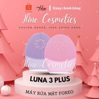 [Hàng chính hãng, bảo hành 2 năm] Máy rửa mặt For.eo Luna 3 Plus loại bỏ bụi bẩn Hine Cosmetics