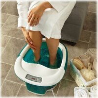 [HÀNG CHÍNH HÃNG BẢO HÀNH 2 NĂM]Bồn ngâm chân cao cấp massage con lăn xoay tự động,công nghệ làm nóng mới HoMedics FB650