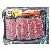 HÀNG CHÍNH HÃNG - Beefsteak (Bít tết) Bò Mỹ 500g Mega Việt Phát (MVP)