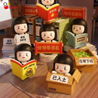 Hàng Chính Hãng Bên Trong Trẻ Em Nơi Làm Việc Hướng Dẫn Sinh Tồn Series Mini Mù Hộp Búp Bê Công Nhân Quà Tặng Văn Phòng Đồ Trang Trí Thời Trang