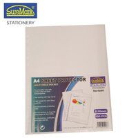 [HÀNG CHÍNH HÃNG] BÌA LỖ SUREMARK SQ-5206 - 0.06mm  600gr 100 tờ A4