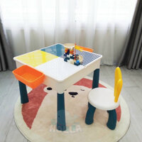 [Hàng Chính Hãng] Bộ Bàn Đa Năng Lego Size Nhỏ, Lớn HL-10105/ HL-10106