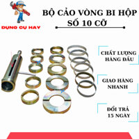 (Hàng Chính Hãng) Bộ Cảo Vòng Bi Hộp Số 10 Cỡ, Bộ Cảo Vòng Bi Rãnh Ngoài Đầu Trục