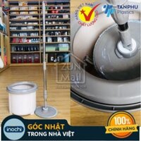 [HÀNG CHÍNH HÃNG] Bộ cây lau nhà tròn xoay 360 Cao Cấp SM-31 Inochi Nhật Bản