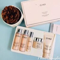 [Hàng Chính Hãng] Bộ dưỡng ẩm trắng hồng da se khít lỗ chân lông Ohui Miracle Mini 5 sản phẩm