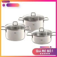 [HÀNG CHÍNH HÃNG] BỘ NỒI 3 MÓN FISSLER MUNCHEN