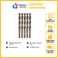 [HÀNG CHÍNH HÃNG] BỌC 5 MŨI KHOAN SẮT HSS VÀNG - ĐEN TOLSEN 75125-75126-75127-75128-75129-75130-75131-75132-75133