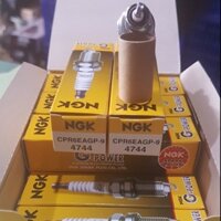 [HÀNG CHÍNH HÃNG] Bugi Platinum NGK CPR6EAGP-9 chân dài sử dùng cho xe máy Honda, Suzuki, Yamaha..