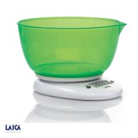 [Hàng chính hãng] Cân thực phẩm nhà bếp LAICA-ITALY KS1016. Cân tối đa 3kg, tối thiểu 1g, cân đối dinh dưỡng làm bếp.