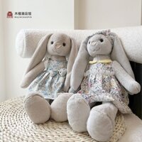 Hàng chính hãng cao cấp thỏ sang trọng búp bê cho bé thoải mái ngủ búp bê vải búp bê bé gái món quà