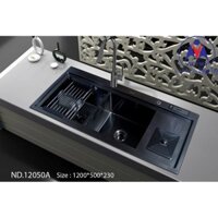 HÀNG CHÍNH HÃNG Chậu Rửa Bát INOX SUS304 Phủ Nano Việt Mỹ Nhiều Kích Thước - ND.12050A