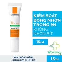 (Hàng Chính Hãng) (Chính hãng 100% )Kem Chống Nắng La Roche Posay Cho Da Dầu,Mụn Và Da Nhạy Cảm 50ml/Mẫu mới cải tiến