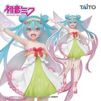 [HÀNG CHÍNH HÃNG - có hình thật shop chụp] mô hình Anime Vocaloid, Hatsune Miku figure, 3rd season Spring Ver TAITO