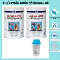 (Hàng Chính hãng có hóa đơn)2 lon Sữa Non ALPHA LIPID LIFELINE 450G NewZealand