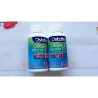 (Hàng chính hãng có tem) Calcium & Vitamin D3 Ostelin 130 viên