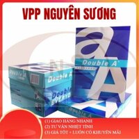 (Hàng chính hãng) [Có VAT] Thùng Giấy A3 Double A 70gsm (5 reams) VPP Nguyên Sương