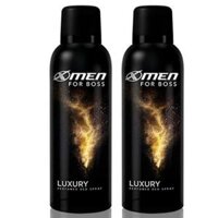 [HÀNG CHÍNH HÃNG]  Combo 2 Chai Xịt Khử Mùi Hương Nước Hoa Nam X-Men For Boss Luxury 150ml/chai