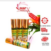 [Hàng CHÍNH HÃNG] Combo lố 12 chai Dầu Lăn Thảo Dược Thái lan GREEN HERB  Gừng 8CC, dầu gừng thái