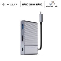 [HÀNG CHÍNH HÃNG] CỔNG CHUYỂN ĐỔI CHO MACBOOK, IPAD PRO, PC & DEVICES (G206) HYPERDRIVE GEN2 6-IN-1 Tốc độ thẻ nhớ gấp 3