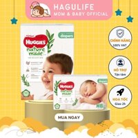 [Hàng chính hãng Công ty] Tã Dán Huggies Platinum Nature Made Size NB60/S82/M64/L54/XL44/XXL36:XL44:L54