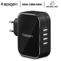 [HÀNG CHÍNH HÃNG] Củ Sạc Spigen Essential F401 4-Port USB Wall Charger