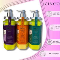 |Hàng Chính Hãng| Dầu gội đầu cặp gôị xả NATAKI 760ml mẫu mới tinh chất mật ong dưỡng ẩm phục hồi