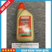 [Hàng Chính Hãng] Dầu Nhớt Xe Tay Ga Castrol Power - 1 Scooter 10w40 0.8 L (800ml)