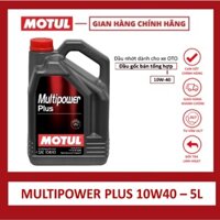 [Hàng Chính Hãng] Dầu nhớt xe ô tô MULTIPOWER PLUS SP 10W40 5L