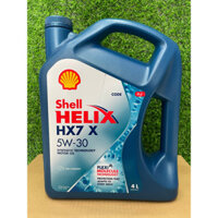 [HÀNG CHÍNH HÃNG] Dầu nhớt xe hơi cao cấp Shell Helix HX7 X SN PLUS 5W30 (4 Lít)
