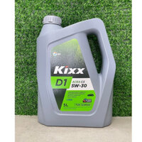 [HÀNG CHÍNH HÃNG] DẦU NHỚT KIXX D1 ACEA C3 5W30 (5 LÍT) - BAO BÌ MỚI