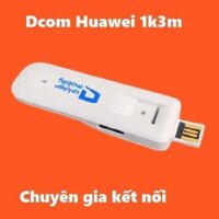[HÀNG CHÍNH HÃNG] Dcom Usb 3G 4G Huawei 1K3M Đa Năng