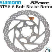 (Hàng chính hãng) Đĩa phanh xe đạp Shimano SM-RT56-S 160mm loại 6 ốc