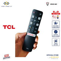 [HÀNG CHÍNH HÃNG] Điều khiển GIỌNG NÓI TV TCL NGẮN NÚT NETFLIX - YOTUBE PHÍM ÊM NHẠY +TẶNG PIN💦