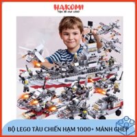 [Hàng chính hãng] Đồ Chơi Lego Tàu Chiến Hạm - 33 Mô Hình 8 Kiểu Biến Hóa Phát Triển Tư Duy Cho Bé [1005 CHI TIẾT] Hakom