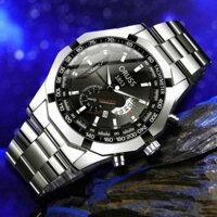 Hàng Chính Hãng Đồng Hồ Cơ Tự Động Đồng Hồ Nam Phong Cách Hàn Quốc Thời Trang Mới Lịch Chống Thấm Nước Thép Không Gỉ Mặt Số Lớn Đồng Hồ Độc Đoán