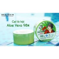 HÀNG CHÍNH HÃNG - GEL LÔ HỘI DƯỠNG DA HÀN QUỐC BEAUSKIN 98% ALOEVERA SOOTHING