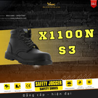 [HÀNG CHÍNH HÃNG] Giày bảo hộ lao động nam Safety JoggeX1100N S3 cao cổ da bò, chống nước, chống đinh, chống trơn