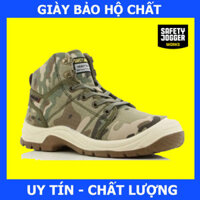 Hàng Chính Hãng Giày Bảo Hộ Safety Jogger Desert Mul, Đế PU, Chống Trơn Trượt, Chống Va Đập - Rằn Ri - 39
