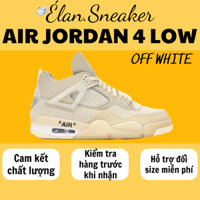 [Hàng chính hãng] Giày Nike Air Jordan 4 Retro Off White Cho Nam Nữ