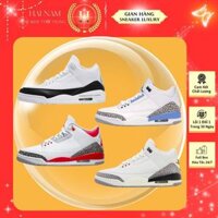 Hàng Chính Hãng - Giày Thể Thao Air Jordan 3 Retro, Giày JD3 Đủ Phối Màu Nam Nữ Full Box
