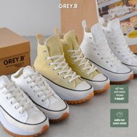 [Hàng Chính Hãng] Giày Sneakers CV Run Star Hike GREYB Phong Cách Hàn Quốc