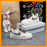 [Hàng Chính Hãng] Giày Sneaker_Nike Air Force 1, AF1 vệt nâu bản cao cấp đế Air Full Size 36-44