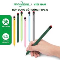 HÀNG CHÍNH HÃNG GOOJODOQ CD3272 - Hộp bút Cổng Type-C cho Ipad Vỏ bảo vệ Vỏ bút cảm ứng Áp dụng cho Ipad Pencil 2 và  3th 9th 10th 11th - đen