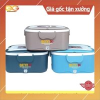 [HÀNG CHÍNH HÃNG] Hộp cơm cắm điện, hộp cơm hâm nóng ruột inox 304 Bennix Thái Lan- tặng kèm túi vải đựng